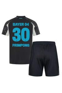 Bayer Leverkusen Jeremie Frimpong #30 Babytruitje 3e tenue Kind 2024-25 Korte Mouw (+ Korte broeken)